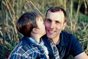 Tassilo Peters und Sohn